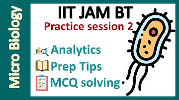 Microbiology MCQ practice session 2 | IIT JAM MCQ practice | IIT JAM BT | CUCET | GATE LS