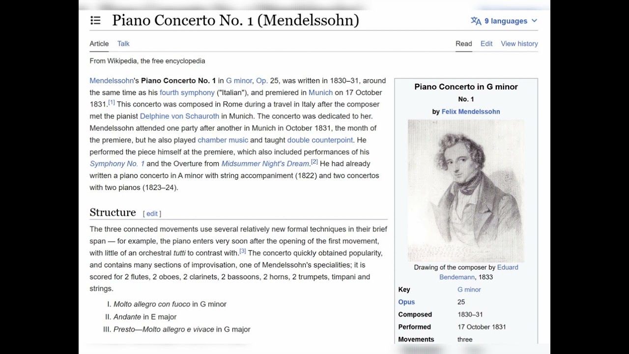 Elisabeth Leonskaja playing Mendelssohn Piano Concerto No. 1 in G minor [LIVE] 01.09.1985