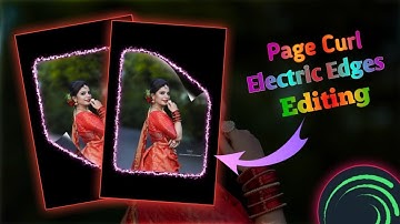 Alight Motion | New Tending Effect | Page curl And Electric edges effect | @pravintechnical