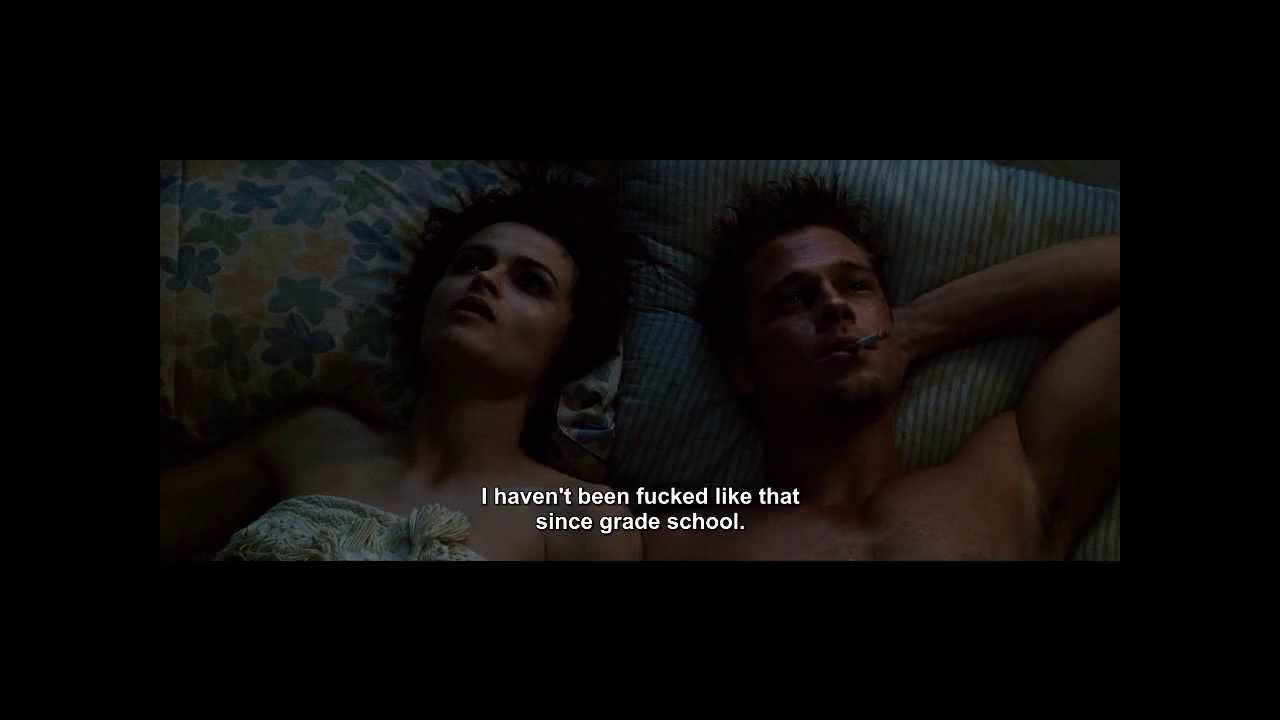 Does fight club have sex scenes