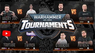 Our 1st AJSA Warhammer 40K 8-Player Tournament Results!