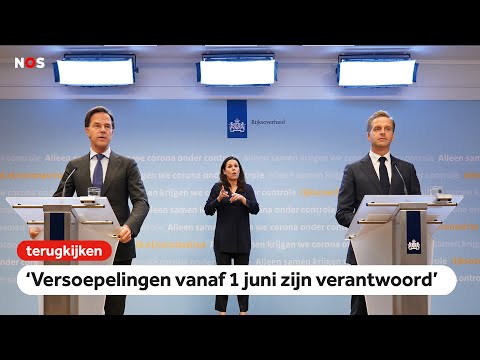 LIVE: Premier Rutte en minister De Jonge geven persconferentie over de coronamaatregelen