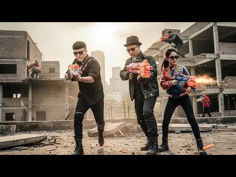 LTT NERF WAR : Seal X Nerf Guns Fight Shadow Syndicate Tactical Briefcase Recovery