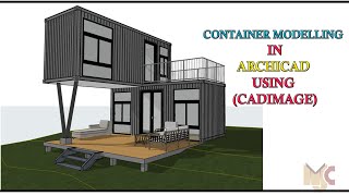 CONTAINER MODEL IN Archicad 25 (CADIMAGE)