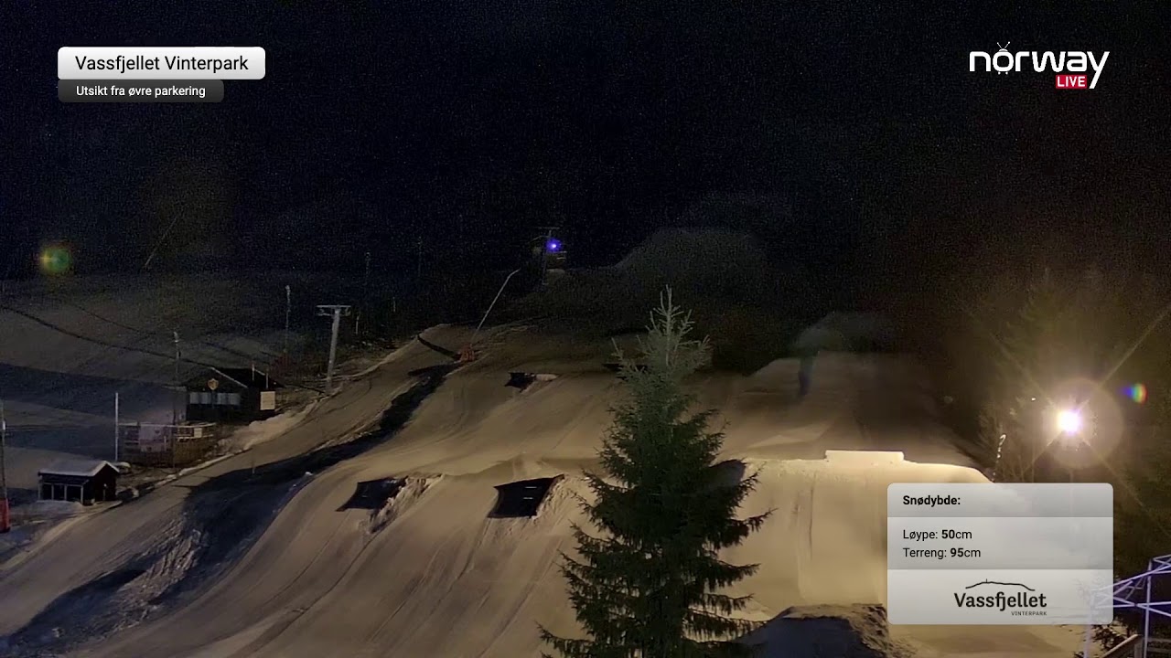 LIVE fra Vassfjellet Vinterpark