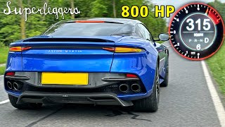 800HP ASTON MARTIN DBS SUPERLEGGERA | 100-200 200-300 POV & SOUND