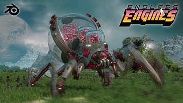 Endless Engines Breakdown - Steampunk Spider