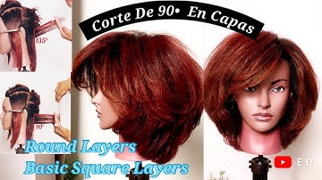 How to Cut Uniform Layers 90 Degree// Corte en Capas / Degradado Escalonado 90º