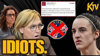WOW Stephanie White and Amber Cox BLEW Caitlin Clark CHAMPIONSHIP CHANCE Indiana Fever INCOMPETANCE