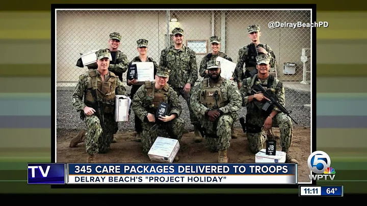 345 care packages delivered to troops overseas