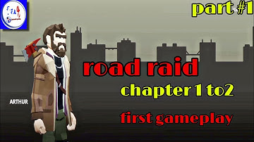 Road raid zombie survival puzzle base game chapter 1 to 2 full gameplay | by farhadali gaming