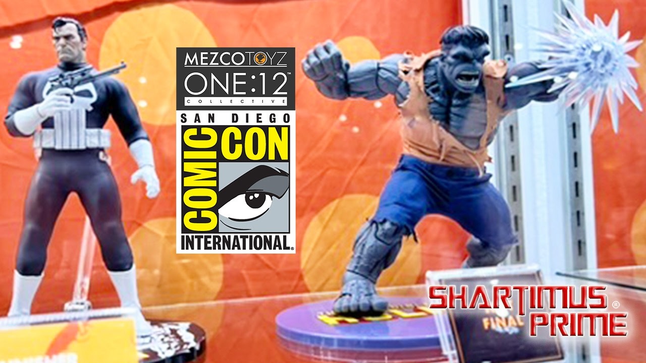 New Marvel, DC, One:12 Collective Figurs at MezcoToyz Booth SDCC