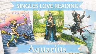 Aquarius Singles, reassessing of a conversation. Feeling the love