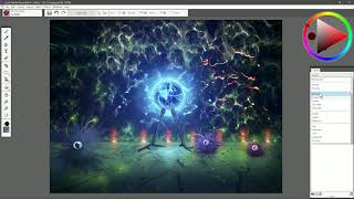 How to use the Alien Brush Pack Tutorial for Painter Essentials
