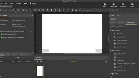 Google Web Designer Tutorial