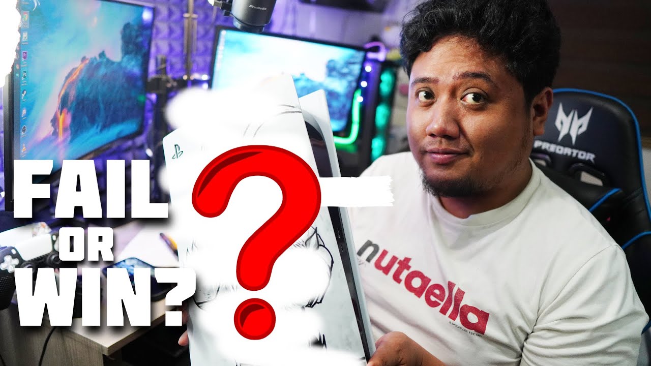 PS5 CUSTOM COVER!! (BITOY CHALLENGE) - YouTube