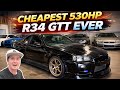 Is This the Cheapest 530HP R34 GTT Ever Built?