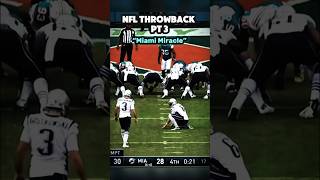 MIAMI MIRACLE 😳🔥#nfl #football #shorts #edit @Pigskinpunkz
