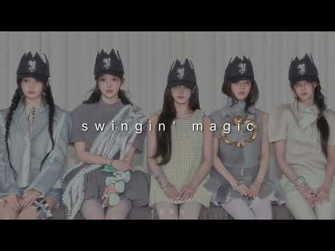 illit - swingin' magic (sped up)