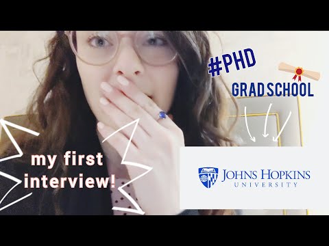 My Interview at Johns Hopkins University! [MY FIRST GRADUATE SCHOOL INTERVIEW VLOG!!!] #RoadToPhD