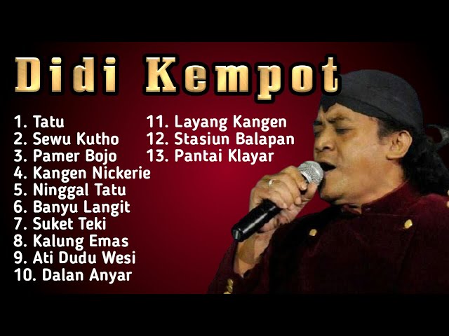 Didi Kempot Nonstop Lagu Album Terpopuler class=