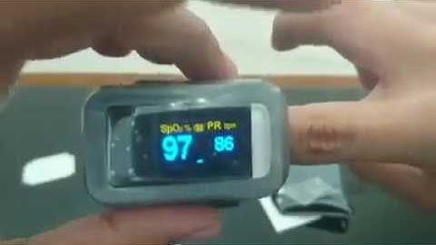 OLED Display Family Digital Fingertip Pulse Oximeter GearBest