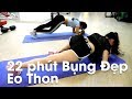 2 Em Hot Girl & 22 Phút Tập Bụng Đẹp Eo Thon |  HLV Fitness Ryan Long