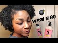 BOMB WASH AND GO WITH CAMILLE ROSE NATURALS MOISTURE MILK & CURL MAKER| KelcieJanay