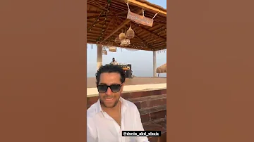 الجميلة دنيا عبد العزيز فى حفل زفافها 