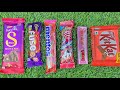 Big Chocolate Unboxing Cadbury Silk, KitKat, Mentos, Alpenliebe, Pulse Candy | ASMR Satisfying Video