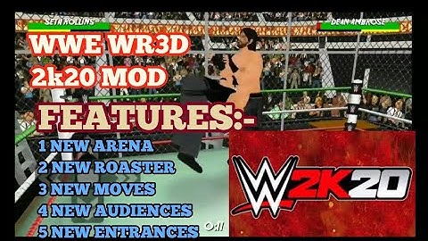 🔥WWE WR3D 2K20 NEW MOD l NEW AREANA l NEW ROASTER l WITH DOWNLOAD LINK🔥