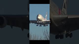 [a380 size in some airports] { deb Airport} ✈️ Take-off &amp; Landing #aviation #planespotting