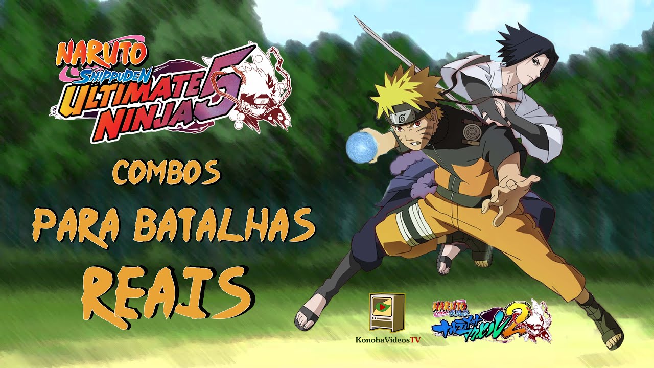 Naruto Ultimate Ninja 5 | Narutimate Accel 2 - Combos para Batalhas Reais