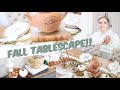 Fall Decorate with me! Fall Tablescape ideas!