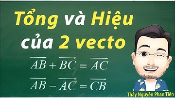 Toán 10 - Bài 2: Tổng và Hiệu của hai VécTơ   | Thầy Nguyễn Phan Tiến