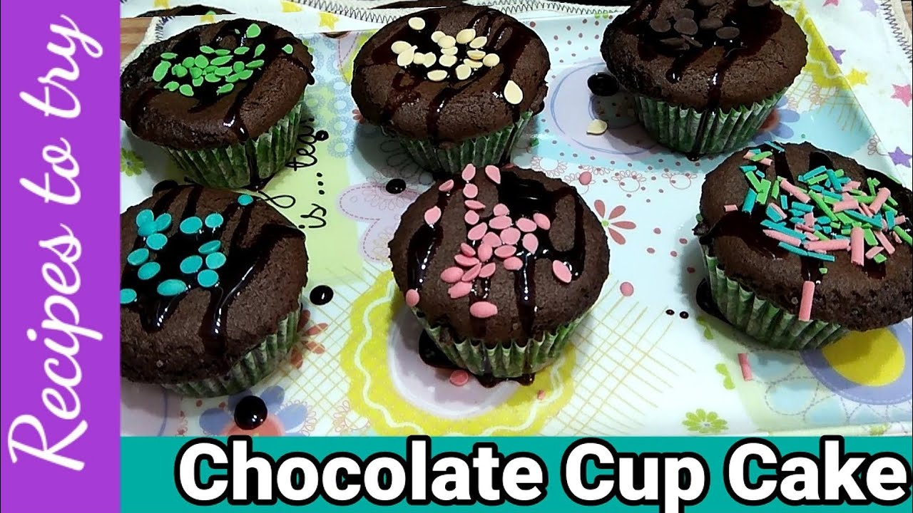 Moist & Fluffy Chocolate Cup Cake Recipe How To Make Perfect