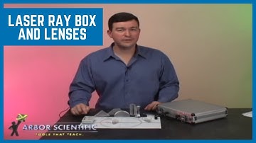 Perform Light and Refraction Experiments | Laser Ray Box and Lenses | Arbor Scientific