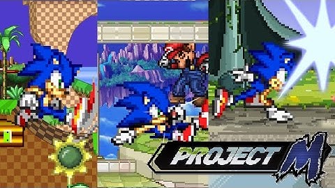 SSF2 Mods: Project M Sonic V6 Release