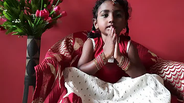 Thrayambakam - Maha Mruthyunjaya mantram by Aditi Sankarayogi, 3 years old