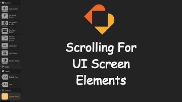 Buildbox - Scrolling System For UI Screen Elements
