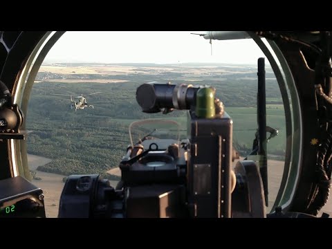 Czech MI-24 Hind Combat Helicopters In Action - MI-24 Rocket Strike Cockpit POV