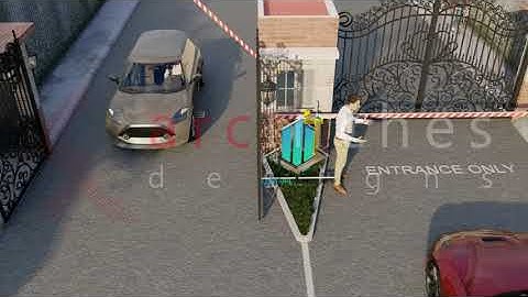 Lumion animation | Subdivision gates | LUMION 11 Isometric | ARCinches designs