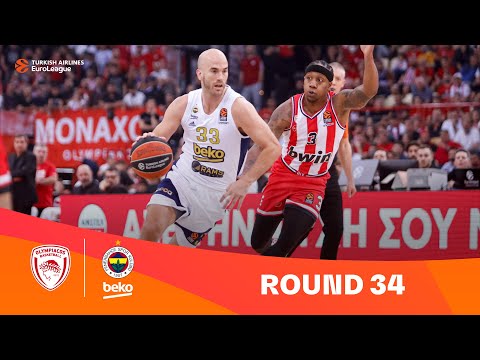 Olympiacos - Fenerbahce | OVERTIME for the WIN  | 34 Highlights |2023-24 Turkish Airlines EuroLeague
