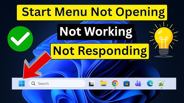 Start Menu Not Responding in Windows 11 | Quick Solution