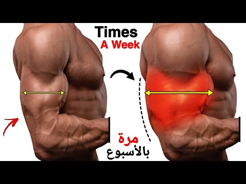 قم بهذه تمارين لتوسيع البايسبس وترايسبس بسرعة    