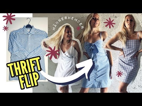 Video: Wie Man Ein Kleid Aus Einem Hemd Näht