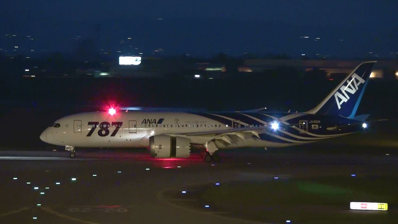 全日空 BOEING 787-8 JA801A ドリームライナー ボーイング787デザイン(初号機)」特別塗装機 全日空 (787-8