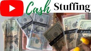 $200 CASH STUFFING | YOUTUBE PAYCHECK CASH STUFFING 2021 | SINKING FUNDS & TRAVEL CASH ENVELOPES