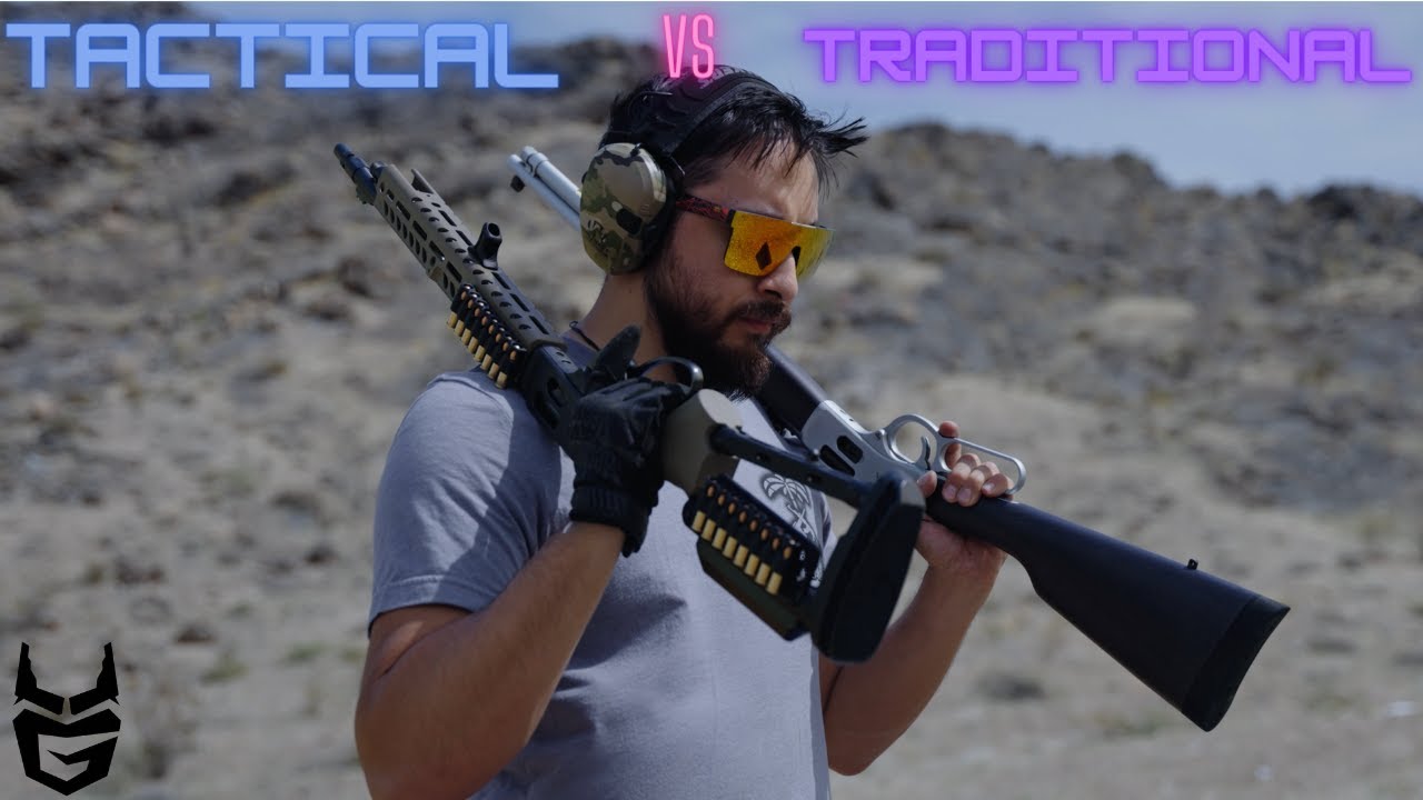 Video about Tactical lever action vs Traditional lever action.  which one reigns supreme?