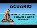 ACUARIO!  NO VOY A DEJAR PERDERTE! PARA QUE LO SEPAS! TENDRAS NOTICIAS! TE SORPRENDERAS!